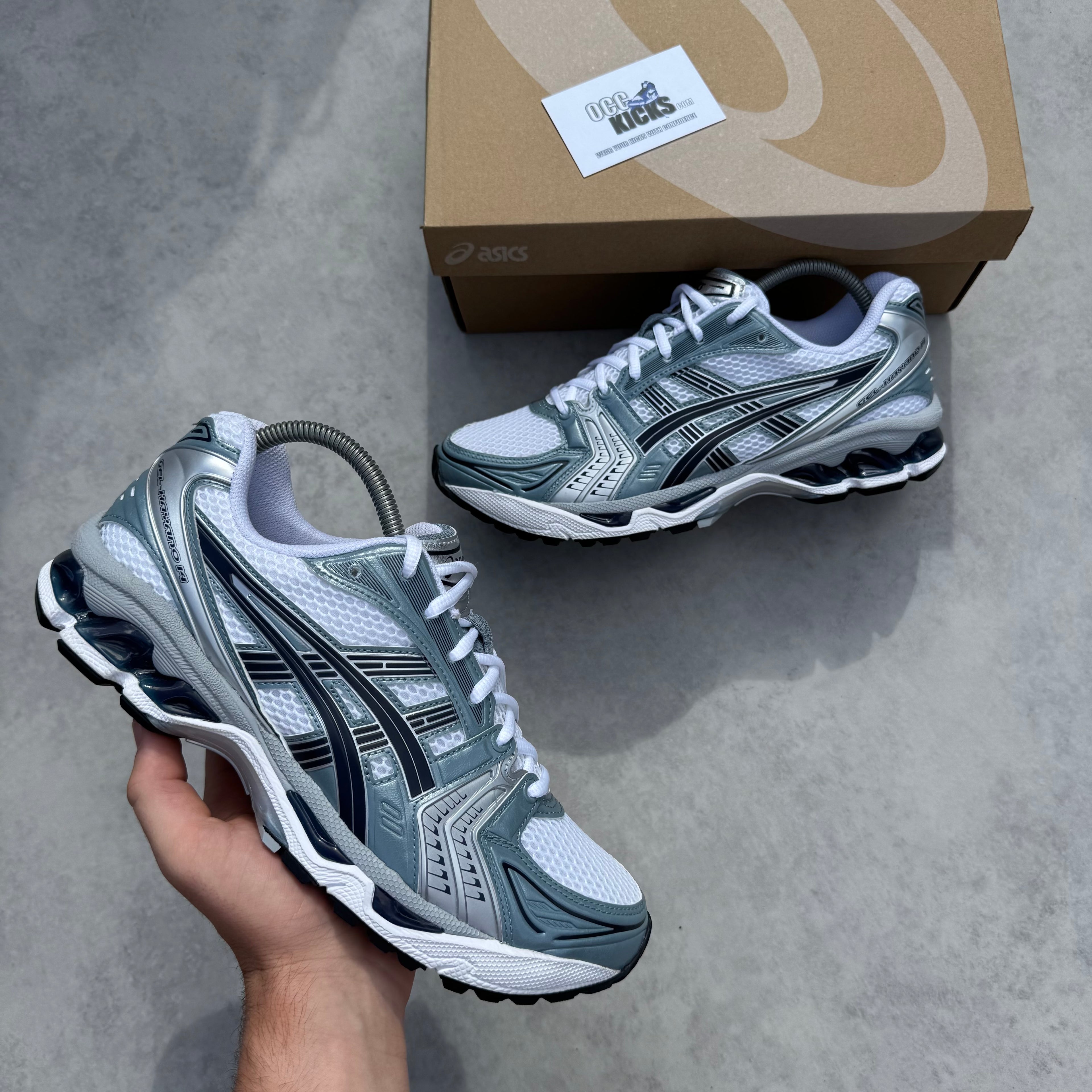 ASICS GEL-KAYANO 14 'WHITE FJORD GREY'