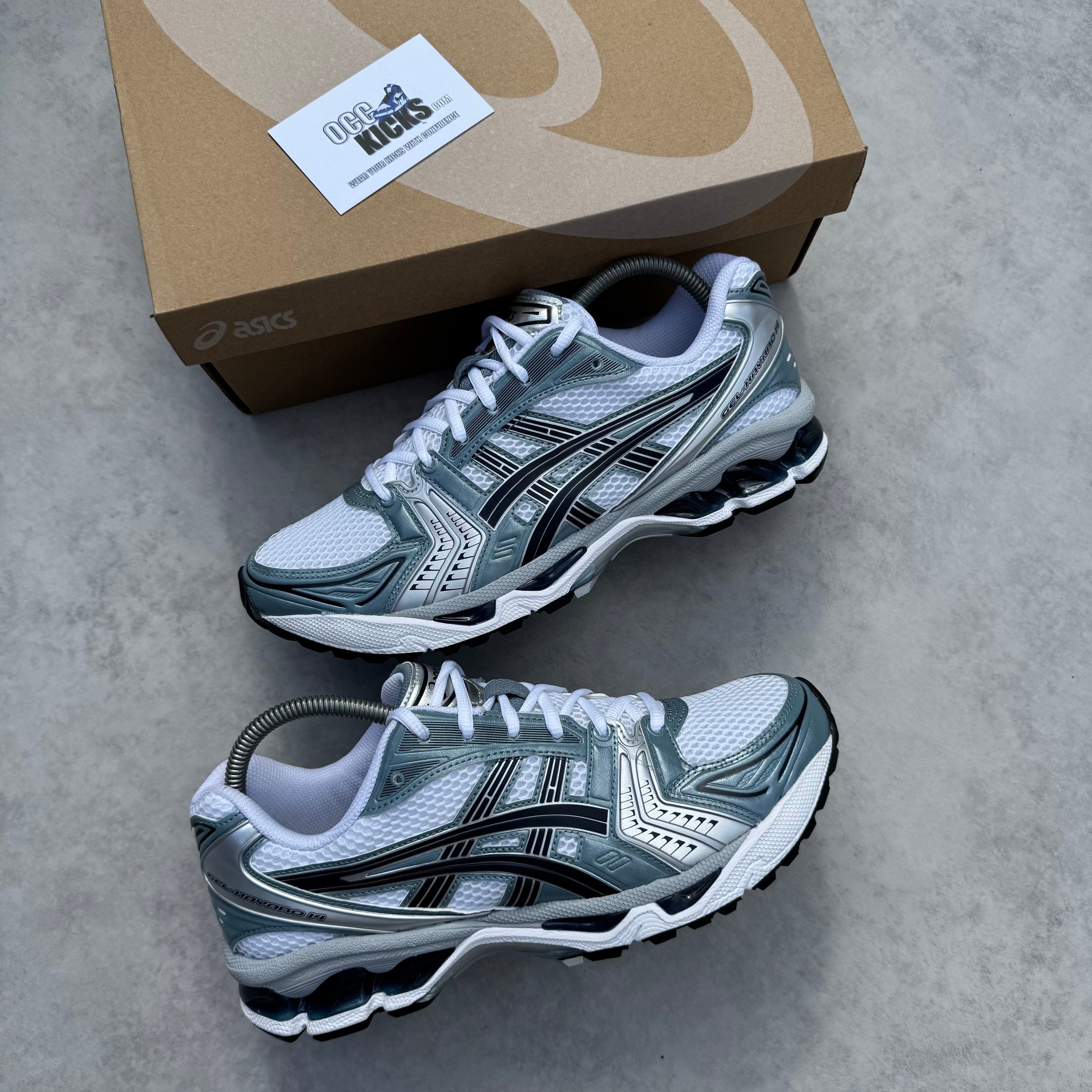 ASICS GEL-KAYANO 14 'WHITE FJORD GREY'