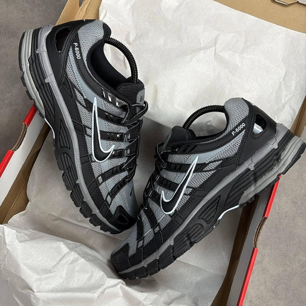 NIKE P-6000 'BLACK COOL GREY CELESTINE BLUE'