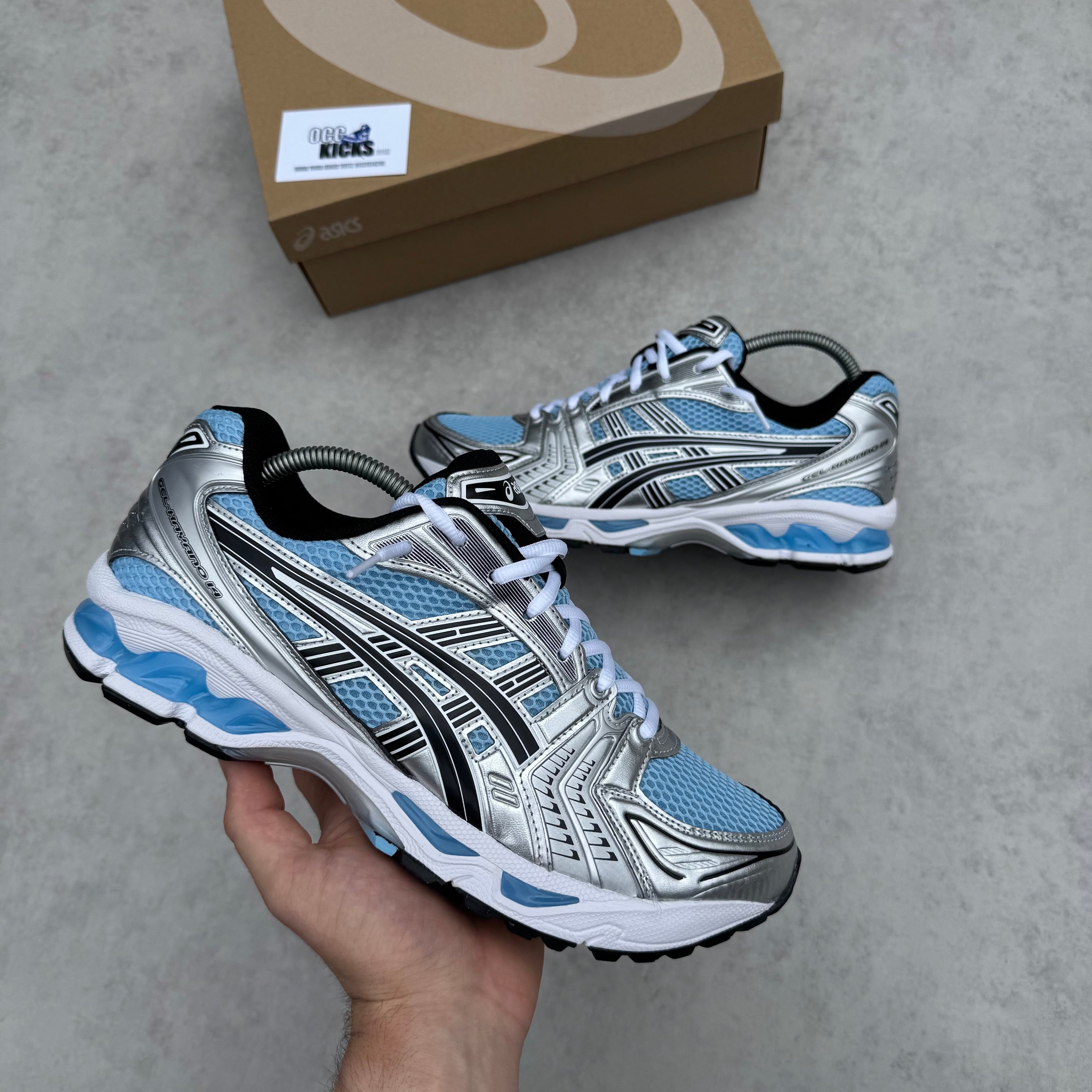 ASICS GEL-KAYANO 14 ‘ARCTIC SKY PURE SILVER’